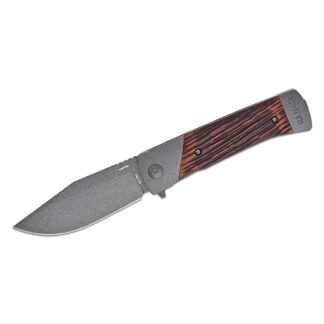 Battenfeld Old Timer Frontier Manual Folding Knife 3-1/2" Clip Point Blade Rosewood