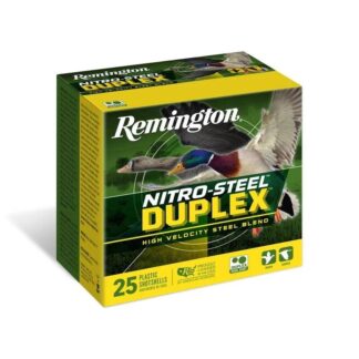 Remington Nitro-Steel Duplex 20 Gauge 3 in Shotshells, Steel #2 and #4, 1 oz, 25 Rounds