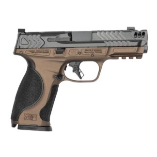 Smith & Wesson PC M&P9 M2.0 Metal 9mm Luger 4.22 in Ported Barrel 17 Rounds Midnight Bronze
