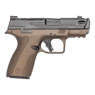 Smith & Wesson PC Shield-X Carry Comp 9mm Luger Striker-Fired 3.6 in Ported Barrel Midnight Bronze