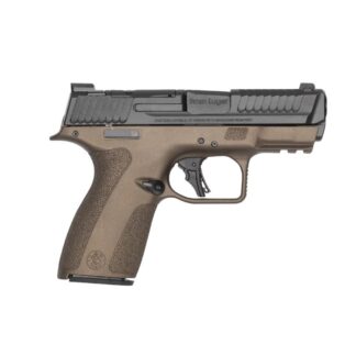 Smith & Wesson M&P Shield X 9mm 3.6 in Ported Barrel Midnight Bronze Cerakote