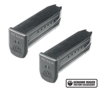 Ruger SR9/SR9C 9mm 17-Round Blued Steel Detachable Pistol Magazines (2-Pack)
