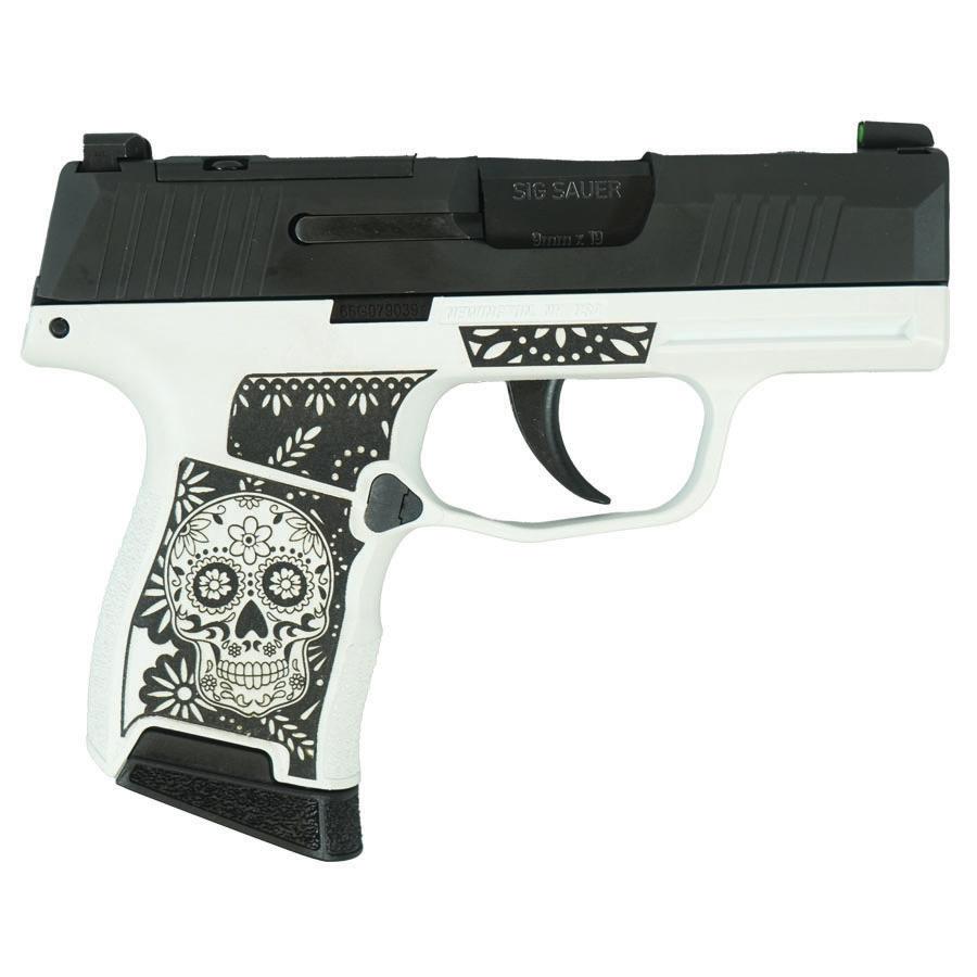 SIG Sauer P365 Micro-Compact 9mm Luger Striker-Fired 3.1 in Barrel, 10rd Magazines, X-RAY3 Sights, right side view