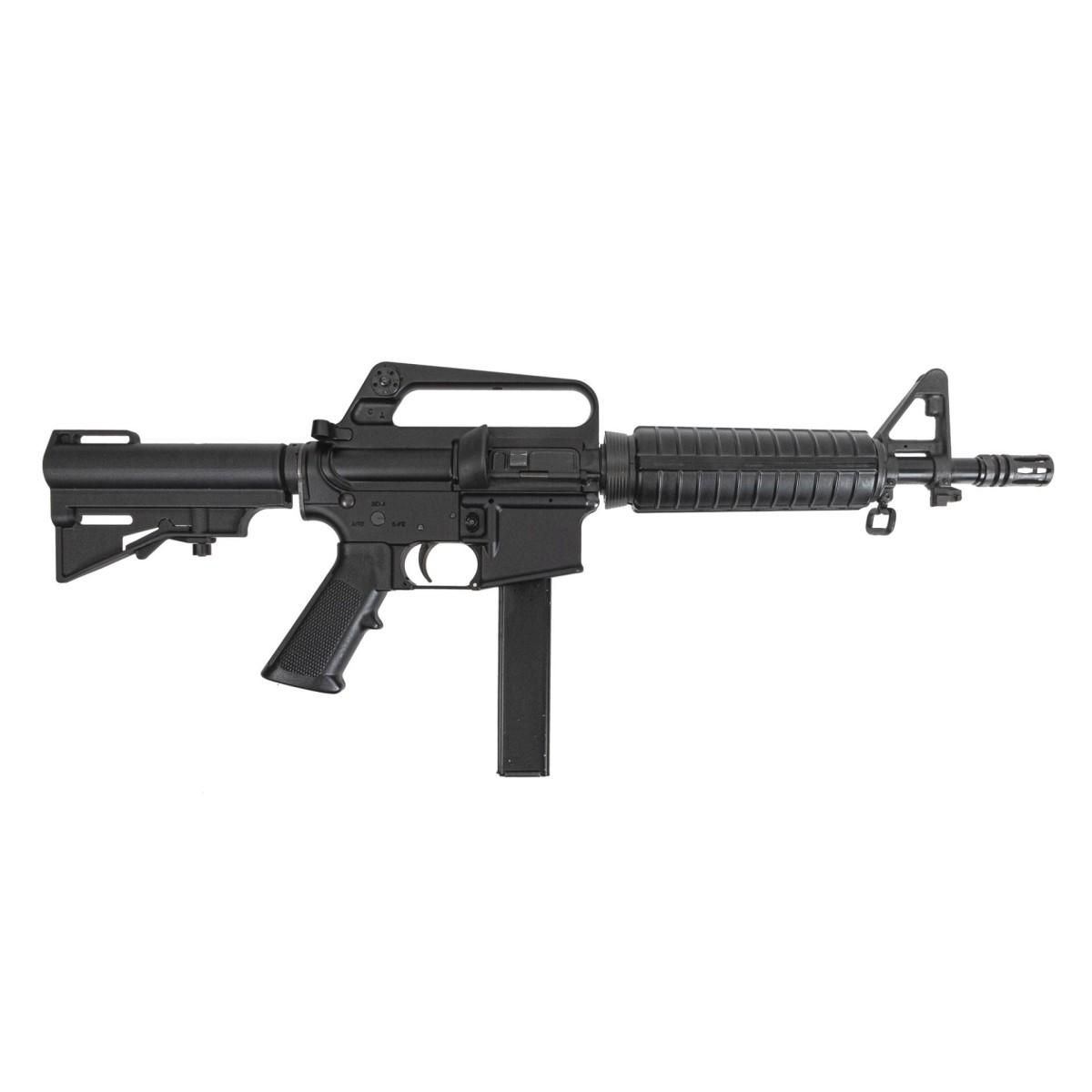 H&R 635 Retro 9mm 10.5 in Semi-Auto Pistol, 32 Rounds, Black Anodized, right side view