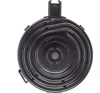 KCI USA AK-47 AKM 7.62x39 Drum Magazine, Black, 75-Round