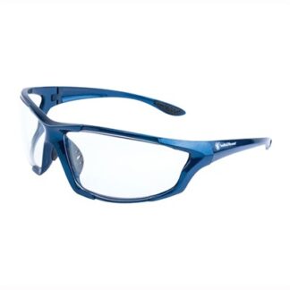 Smith & Wesson Major Blue Frame Clear Lens Safety Glasses