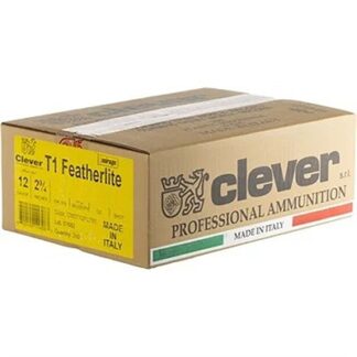 Clever T1 Featherlite 12 Gauge 2 3/4 in #7.5 Shot, 7/8 oz, 1150 fps