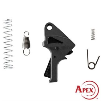 Apex Tactical Specialties SDVE Flat-Faced Action Enhancement Kit Black