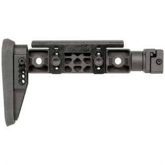 Midwest Industries Alpha Fixed Beam Stock, Anodized Black, 15.0500 in Length