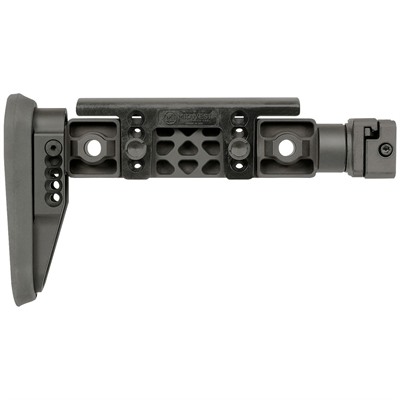 Midwest Industries Alpha Fixed Beam Stock, Anodized Black, 15.0500 in Length