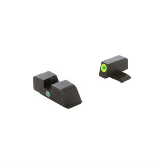 I-DOT SIGHT SET LUMIGREEN OUTLINE FOR FN HIGH POWER BLACK
