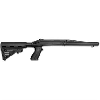 Adaptive Tactical ARKUS Adjustable Rifle Stock for Ruger 10/22, Matte Black