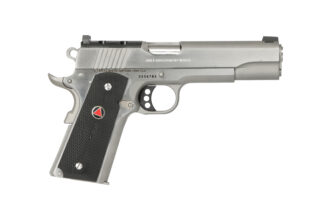 Colt Delta Elite 10mm Semi-Auto Pistol 5 in Barrel Stainless, 8+1, Novak Fixed Sights