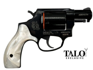 Heritage Arms Roscoe .38 Special 2 in Blued/White Pearl Double-Action/Single-Action Revolver, 5 Rounds