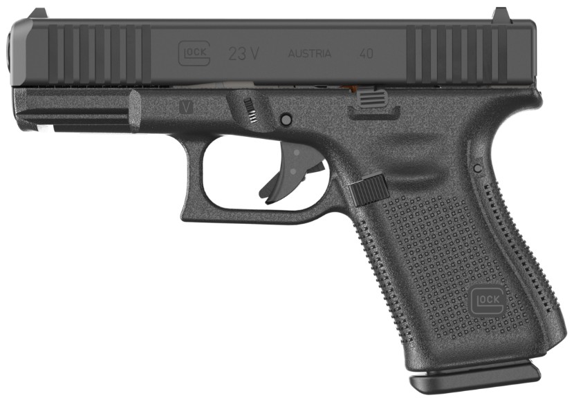 Glock 23 V Semi-Auto .40 S&W 4.02 in Black, 3x13-Round