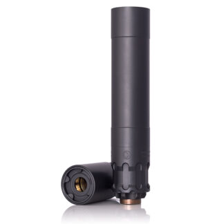 Rugged Suppressors Obsidian 45 .45 ACP Direct Thread Suppressor, Black Cerakote