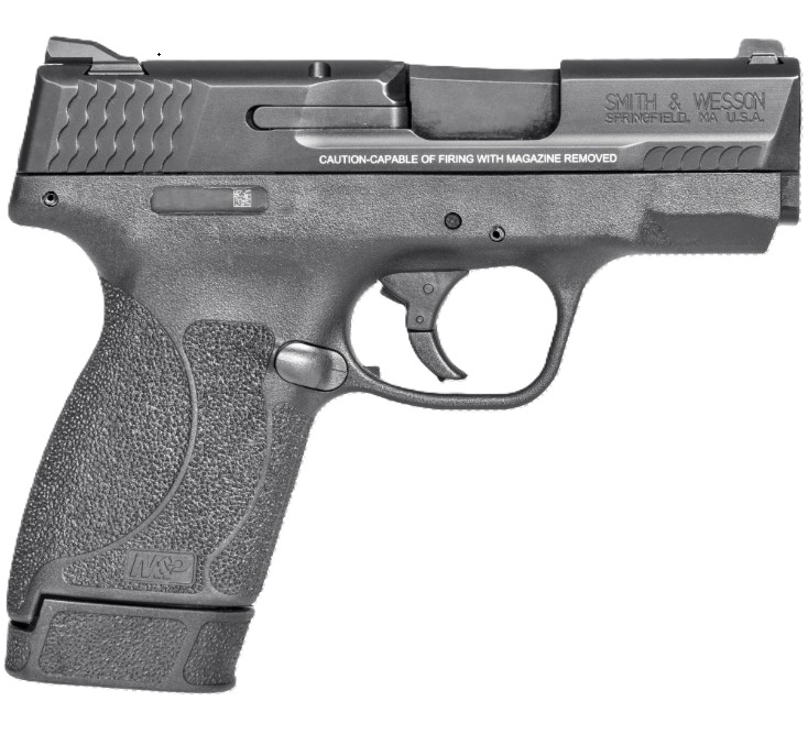 Smith & Wesson M&P Shield M2.0 Micro-Comp Semi-Auto Pistol .45 ACP, 3.3 in, 7+1, Black