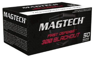 Magtech First Defense .300 AAC Blackout 123gr Full Metal Jacket, 50 Rounds Per Box