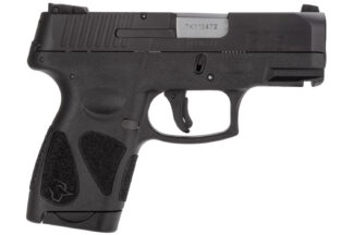 Taurus G2S 9mm Striker-Fired Single Action 3.26in 7+1 Black Polymer, Matte Black Serrated Slide