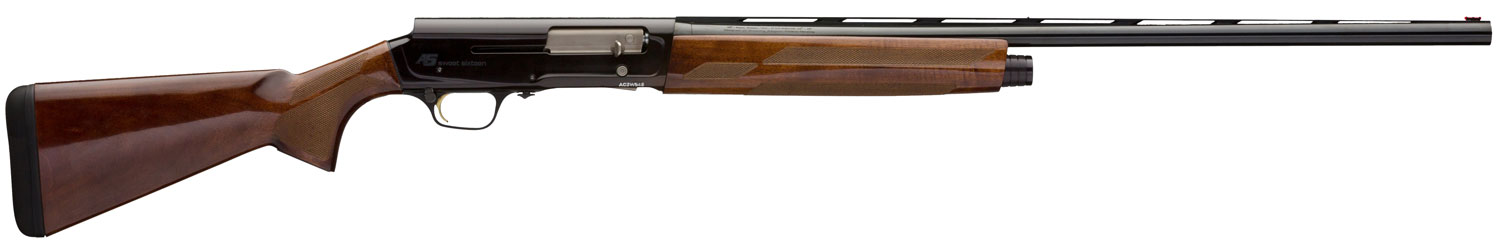 Browning 0118005004 A5 Ultimate Sweet Sixteen 16 Gauge with 28" High Gloss Black Barrel, 2.75" Chamber, 4+1 Capacity, Polished Black Metal Finish & Gloss Turkish Walnut Stock Right Hand (Full Size)