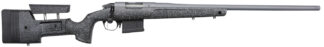 Bergara Rifles BPR20300MC Premier HMR Pro 300 Win Mag 5+1 26" Threaded Barrel Tactical Gray Cerakote, Black w/Gray Fleck Stock