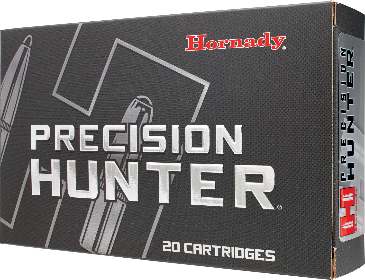 Hornady Precision Hunter .300 Winchester Magnum 178 gr ELD-X, 20 Rounds Per Box
