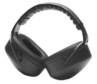 Pyramex PM3010 Passive Earmuffs, NRR 26 dB, Over the Head, Black, 1 Pair
