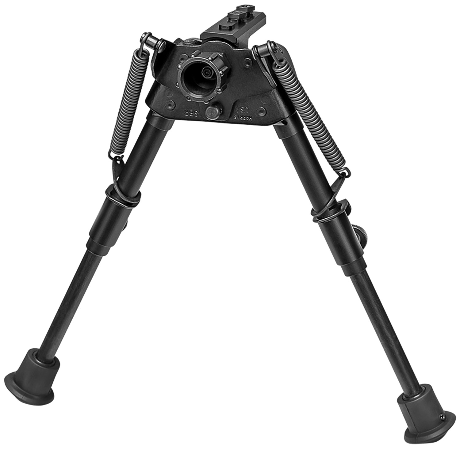 Harris Engineering S-BRM-LOK Swivel BR M-LOK Bipod, Black Anodized Steel/Aluminum