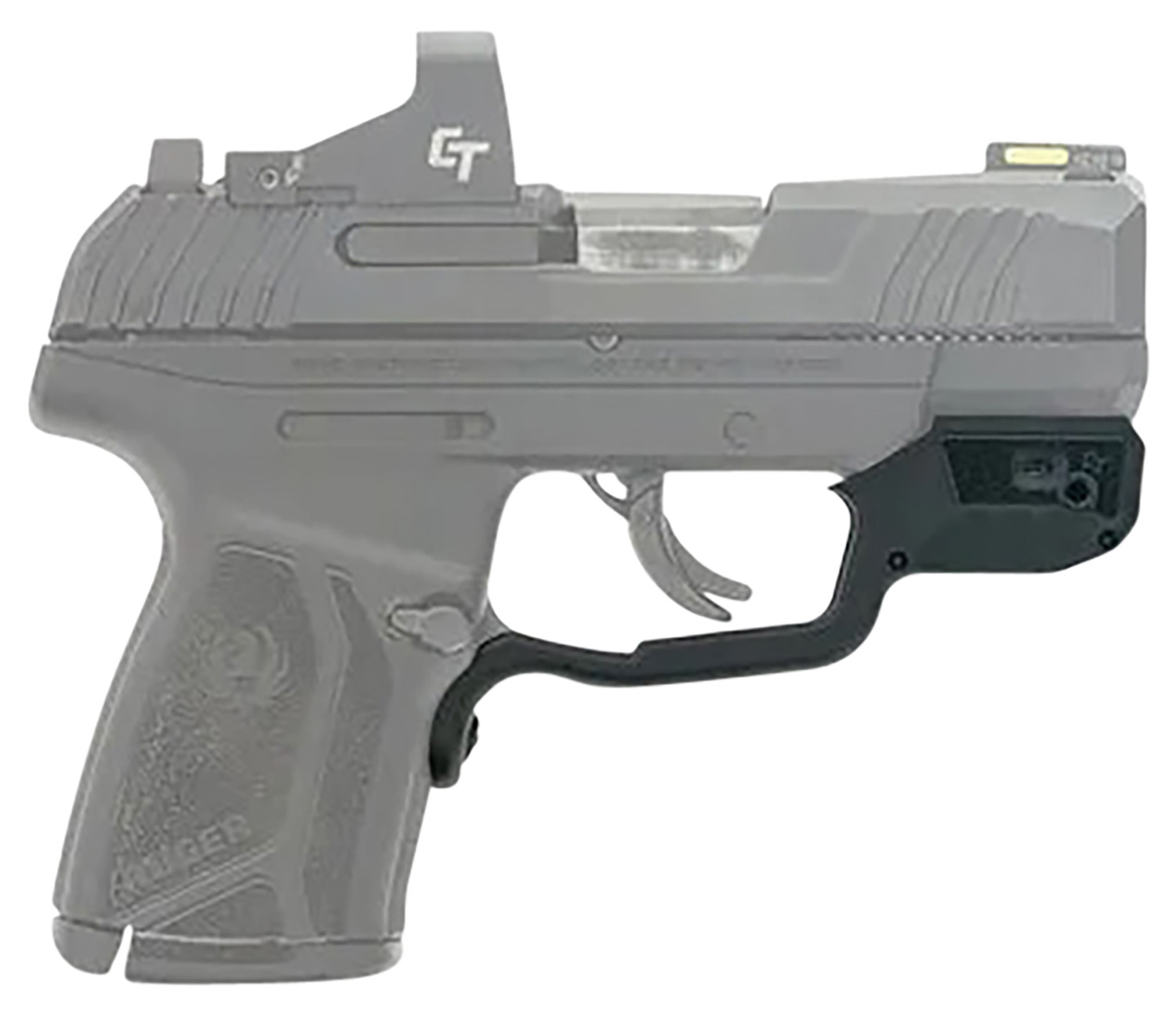 Crimson Trace Laserguard for Ruger MAX-9 Red Laser, Trigger Guard Mount, Black Polymer