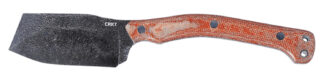Columbia River Razel Nax 2014 4.29 in Fixed Blade Knife, Black Stonewashed 1075 Carbon Steel