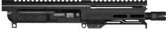 CMMG 94B6829AB Dissent  9mm Luger 6.50", Left Side Charging Handle, Armor Black, OEM Zeroed Linear Comp, 4.60" M-LOK Handguard for AR-Platform, Picatinny End Plate