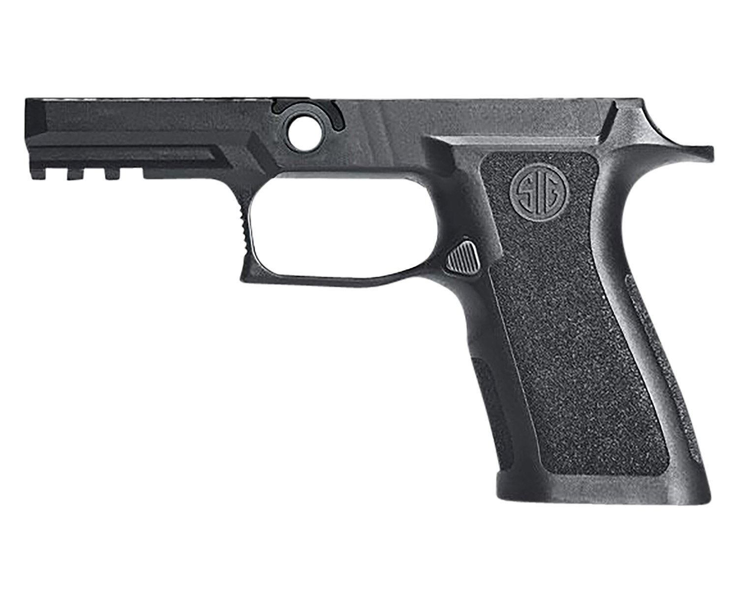 Sig Sauer GRIPMODXCA943MBLK P320 Grip Module X-Series Carry (Medium Size Module), 9mm Luger/40 S&W/357 Sig, Black Polymer, Fits Sig P320 (3.90" & 4.70")