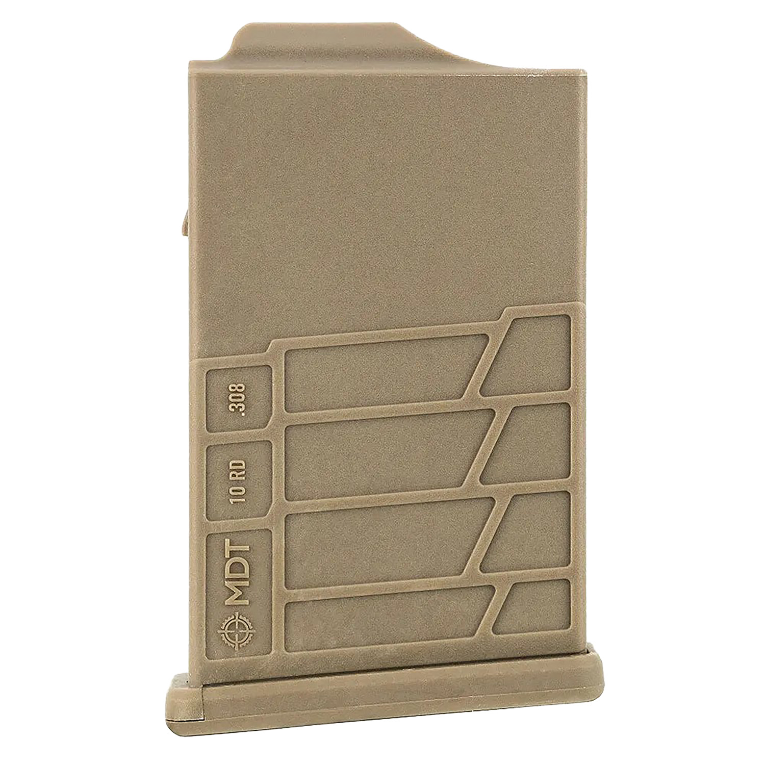 MDT AICS Magazine 10rd Polymer Gen 2 FDE (308 Winchester/6.5mm Creedmoor)