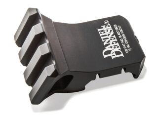 Daniel Defense 1 O'Clock Offset Rail Mount for 1913 Rail, 3.9 in, Black Anodized