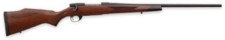 Weatherby VDT257WR4T Vanguard Sporter Full Size 257 Wthby Mag 3+1 24" Bead Blasted Blued #2 Threaded Barrel, Matte Blued Drilled & Tapped Steel Receiver, Grade A Turkish Walnut Monte Carlo Stock