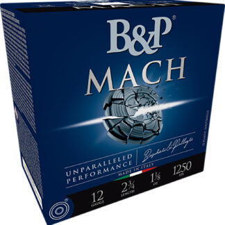 B&P Mach LV 12 Gauge 2.75 in #7.5 Shot 1 oz, 25 Rounds
