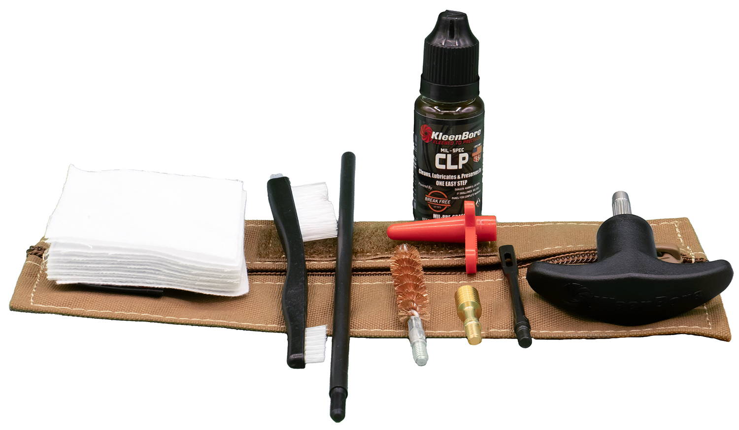KLEEN-BORE Compact Military/LE 9mm Handgun Tactical Kit
