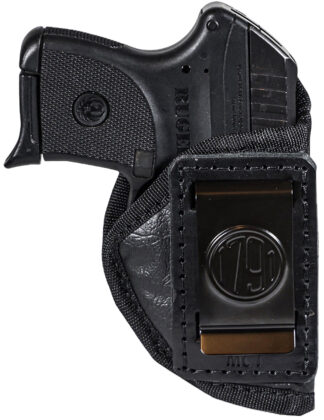 1791 Gunleather EcoCarry ECOP1BLKR IWB Pocket Size Auto Holster Black Right Hand