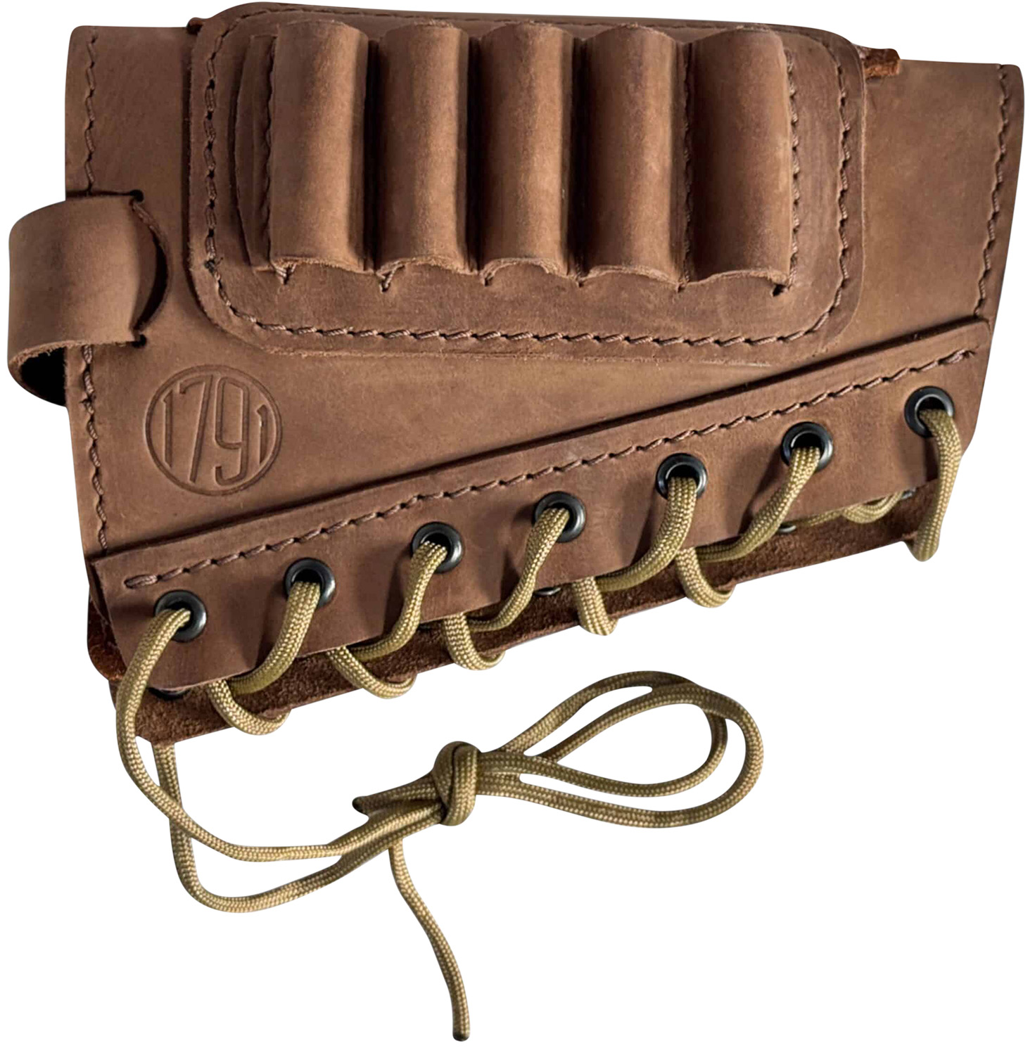 1791 Gunleather Hunt Butt Cuff Ammo Holder with Creep Stop Strap