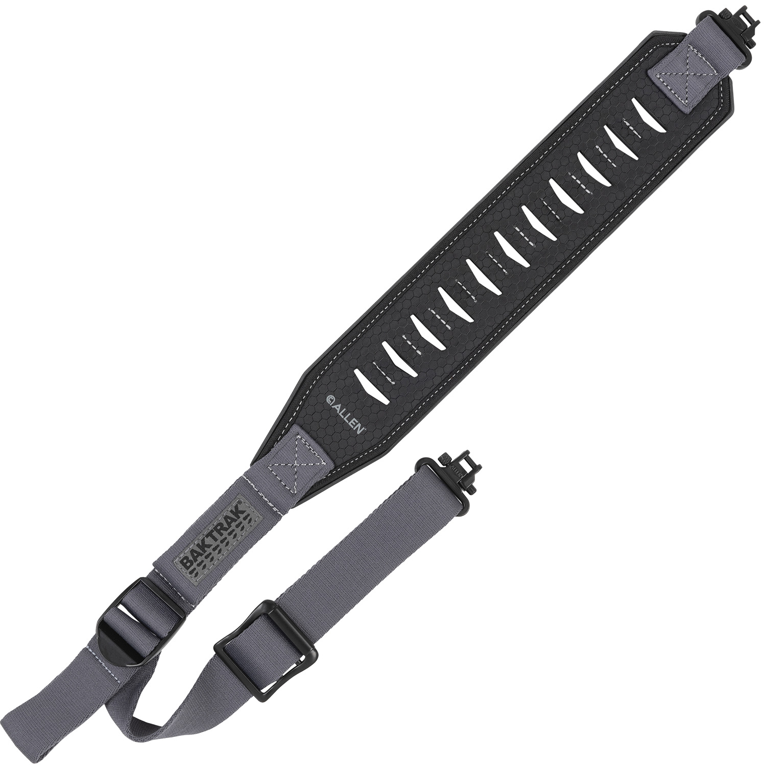 Allen Baktrak Traverse Rifle Sling, Black/Gray, 19.40 in Length