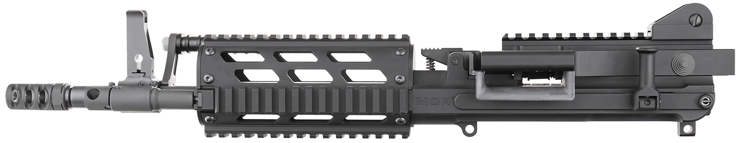 FightLite Industries MCR MCR556DFRS Complete Upper, 5.56 NATO, 12.5 in Barrel, Black