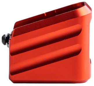 Cross Armory CRG+0MEG17RD Magazine Extension for Glock 17/22/31 Gen 1-5, Red Aluminum
