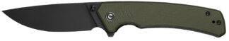 CIVIVI Merit C24012-2 3.28 in 14C28N Steel Blade Folding Knife with OD Green Textured G10