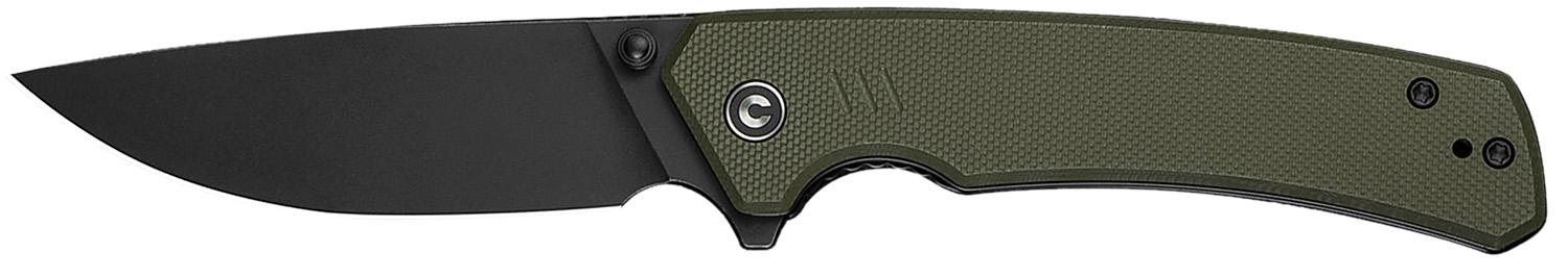 CIVIVI Merit C24012-2 3.28 in 14C28N Steel Blade Folding Knife with OD Green Textured G10