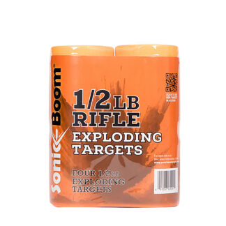 Sonic Boom SBTHP4P Rifle Exploding Target, 0.50 lb, 4 Pack