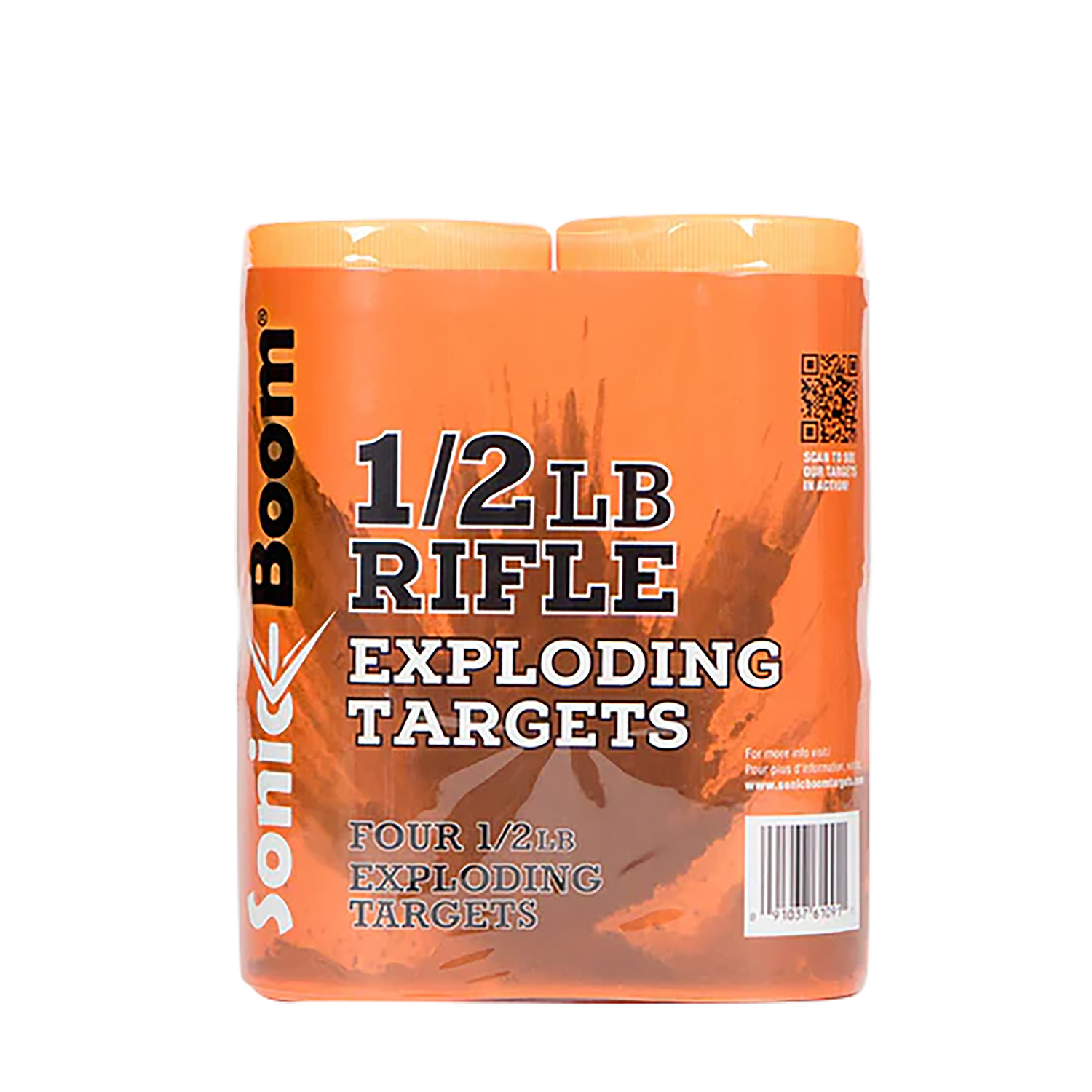 Sonic Boom SBTHP4P Rifle Exploding Target, 0.50 lb, 4 Pack