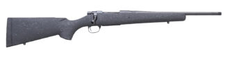 Howa HHSSL308BLK16 1500 Superlite Gen2 Full Size 308 Win 3+1 16.25" Black Threaded Barrel, Matte Blue Steel Drilled & Tapped Receiver, Black w/Black Webbing HS Precision Synthetic Stock, Right Hand