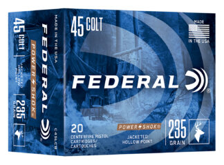 Federal Power-Shok .45 Long Colt 235 Grain JHP 20 Rounds Per Box
