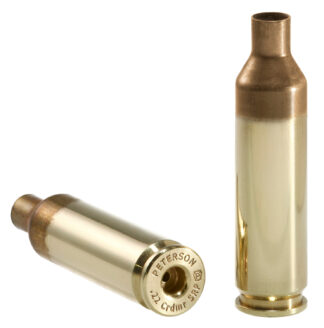 PETERSON CARTRIDGE 22 Creedmoor SRP Rifle Brass