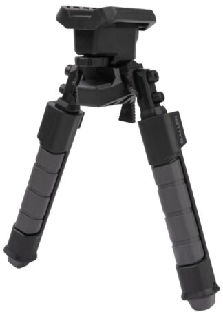 Allen Helix Polymer Bipod 8.5-11.5 in Low-Tilt Stud Mount, Matte Black/Gray